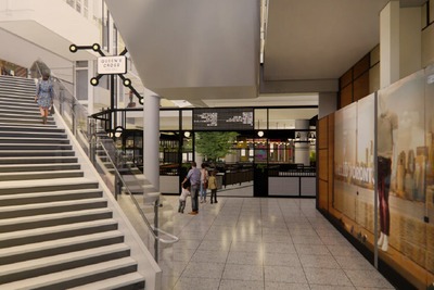 伊顿中心即将建成新的大型食品大厅