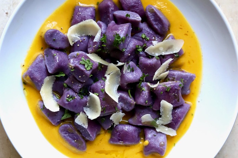 紫薯汤团